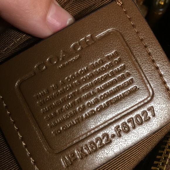 Coach Signature Brown Mini Sierra Satchel (unused) - Picture 2 of 3